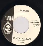 Len Barry - Don't Come Back