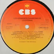 Léo Ferré - Les Grandes Chansons De Léo Ferré