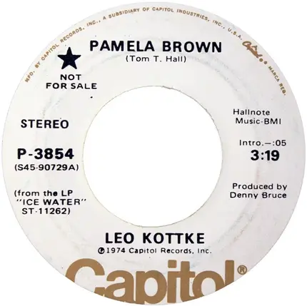 Leo Kottke - Pamela Brown