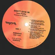 LP - Leon Patillo - Don't Give In