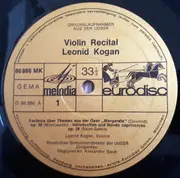 LP - Leonid Kogan - Zauber Der Virtuosität - Mono