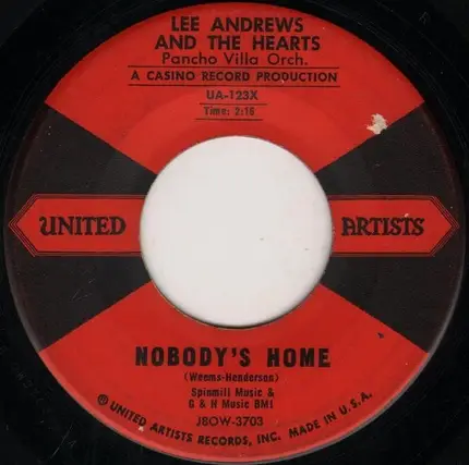 Lee Andrews & The Hearts , The Pancho Villa Orchestra - Try The Impossible / Nobody's Home