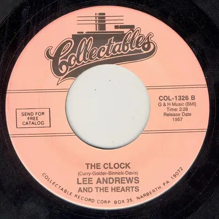 Lee Andrews & The Hearts - Long Lonely Nights / The Clock