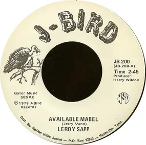 Leroy Sapp - Available Mabel