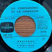 7inch Vinyl Single - Les Compagnons De La Chanson - Marianne / Gondolier - EP