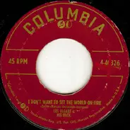 Les Elgart And His Orchestra - I Don't Want To Set The World On Fire