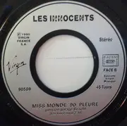 7inch Vinyl Single - Les Innocents - Miss Monde Pleure