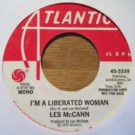 Les McCann - I'm A Liberated Woman