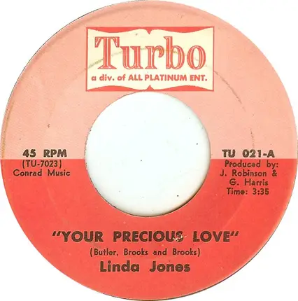 Linda Jones - Your Precious Love