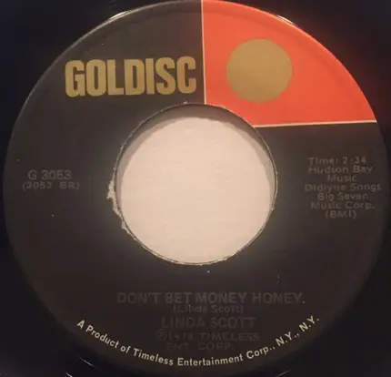 Linda Scott - I've Told Every Little Star / Don't Bet Money Honey