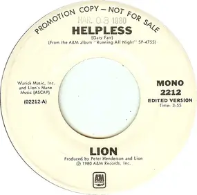 Lion - Helpless