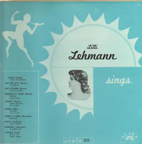 Georg Friedrich Händel - Lilli Lehmann Sings