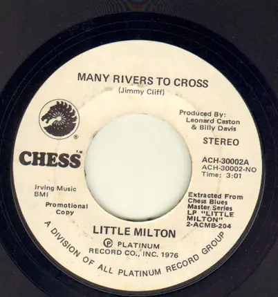 Little Milton - Many Rivers To Cross