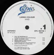 LP - Living Colour - Vivid