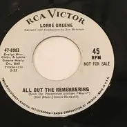 Lorne Greene - All But The Remembering / Waco