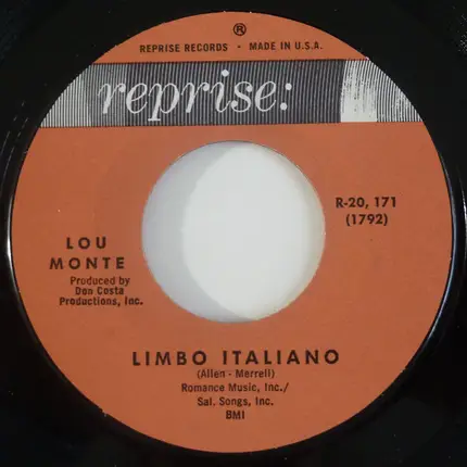 Lou Monte - Bossa Nova Italiano