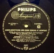 LP - Louis Armstrong And Eddie Condon - At Newport