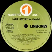 LP - Lucio Battisti - En Español