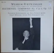 Ludwig van Beethoven - Wilhelm Furtwängler , Philharmonia Orchestra , Elisabeth Schwarzkopf , Elsa - Symphony No. 9 In D, Op. 125