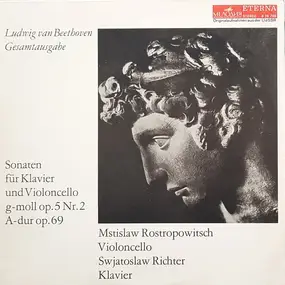 Ludwig Van Beethoven - Sonaten Für Klavier Und Violoncello G-moll Op. 5 Nr. 2 / A-dur Op. 69
