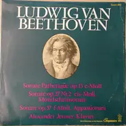 Beethoven - Beethoven Sonate Pathetique, Mondscheinsonate & Appassionata