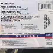 CD - Beethoven - Piano Concertos 3 & 4