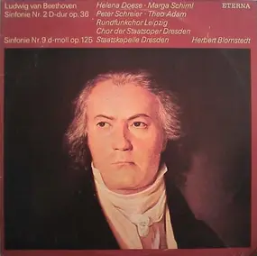 Peter Schreier - Sinfonie Nr. 2 D-dur Op. 36 & Sinfonie Nr. 9 D-moll Op. 125