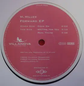 M.Miller - Forward EP