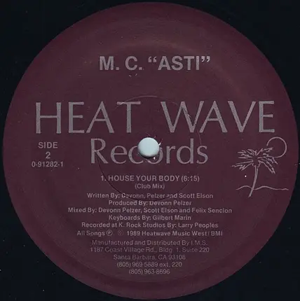 M.C. 'Asti' - House Your Body