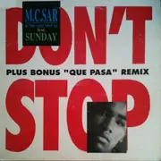 12inch Vinyl Single - M.C.Sar & Real McCoy Feat. Sunday - Don't Stop