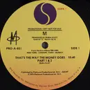 12inch Vinyl Single - M - That's The Way The Money Goes