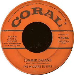 The McGuire Sisters - Summer Dreams