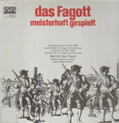 LP - Manfred Sax - Das Fagott Meisterhaft Gespielt