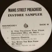 Manic Street Preachers - Instore Sampler