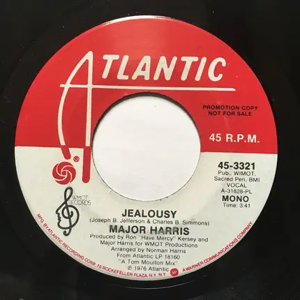 Major Harris - Jealousy