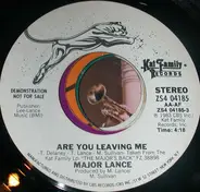 Major Lance - Are You Leaving Me