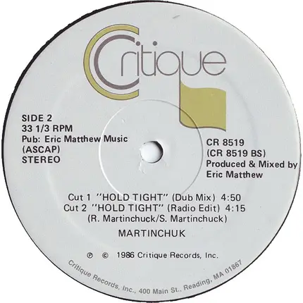 Martinchuk - Hold Tight