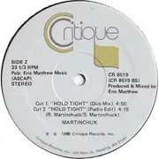 12inch Vinyl Single - Martinchuk - Hold Tight