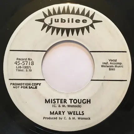 Mary Wells - Mister Tough