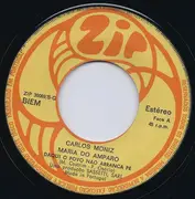 7inch Vinyl Single - Maria Do Amparo , Carlos Alberto Moniz - Daqui O Povo Não Arranca Pé!