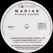 12inch Vinyl Single - Marian - Higher Higher