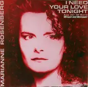 12inch Vinyl Single - Marianne Rosenberg / Countdown G.T.O. - I Need Your Love Tonight