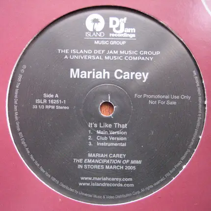 Mariah Carey - It's Like That