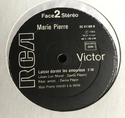 Marie Pierre - La Fin D'une Epoque