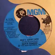 7'' - Marie Osmond - Who's Sorry Now / This I Promise You