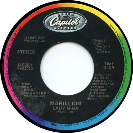 Marillion - Lady Nina