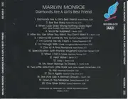 CD - Marilyn Monroe - Diamonds Are A Girl's Best Friend