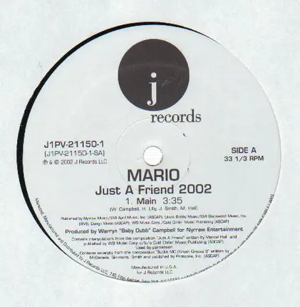 mario - just a friend 2002