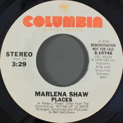 Marlena Shaw - Places