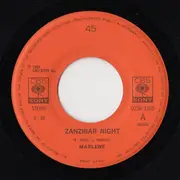 7inch Vinyl Single - Marlene - Zanzibar Night = ザンジバル・ナイト